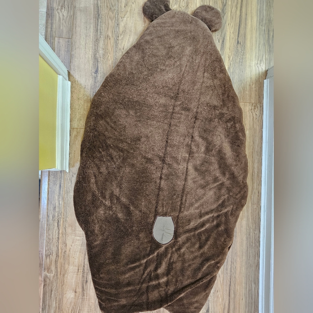 WONDER AND WISE BY ASWEETS Brown BearSleeping Bag - Picture 6 of 16